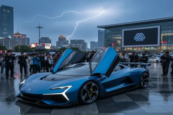 Китайський виробник пилососів вразив світ, презентувавши електросуперкар потужністю 1876 к.с.