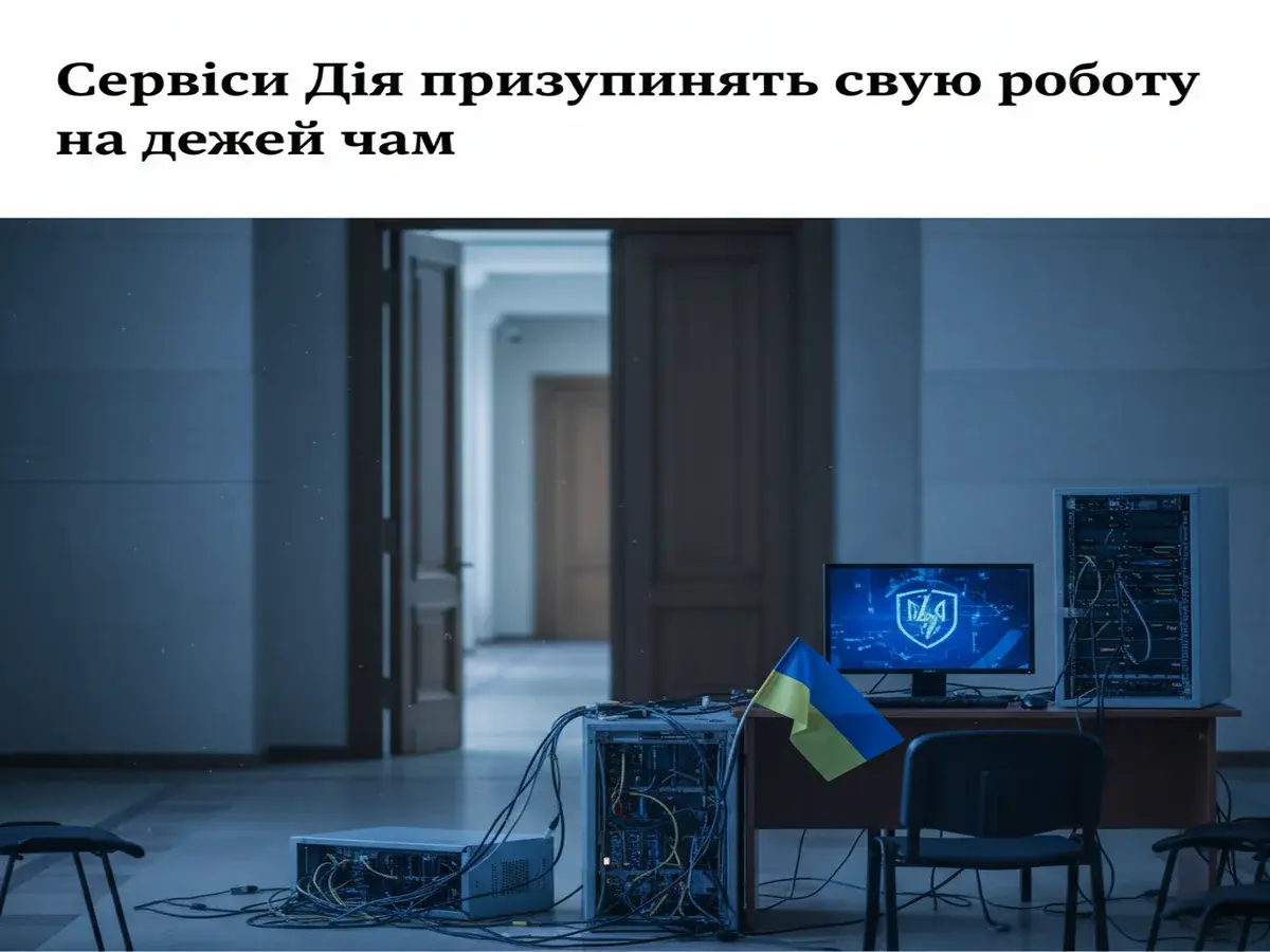 Сервіси Дії призупиняють свою роботу на деякий час