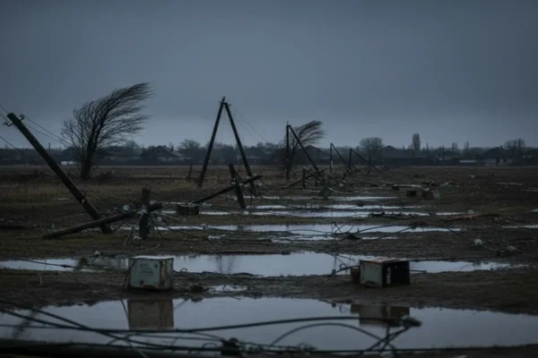 Негода спричинила відключення електроенергії в п’яти районах Одеської області 31 січня