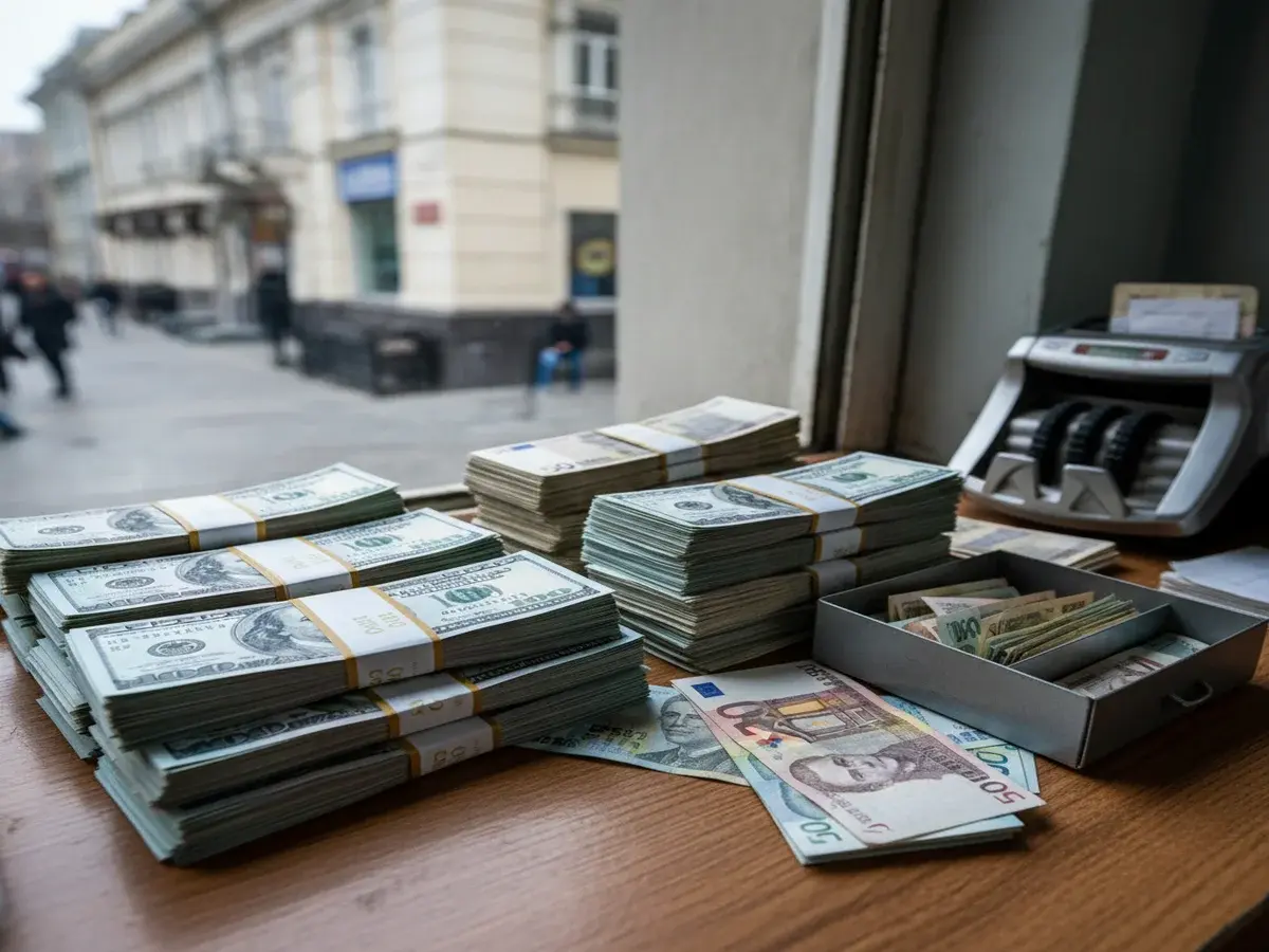 Прогноз курсу долара та євро в обмінниках на період з 2 по 8 лютого: 43,5 та 51,5 гривень відповідно