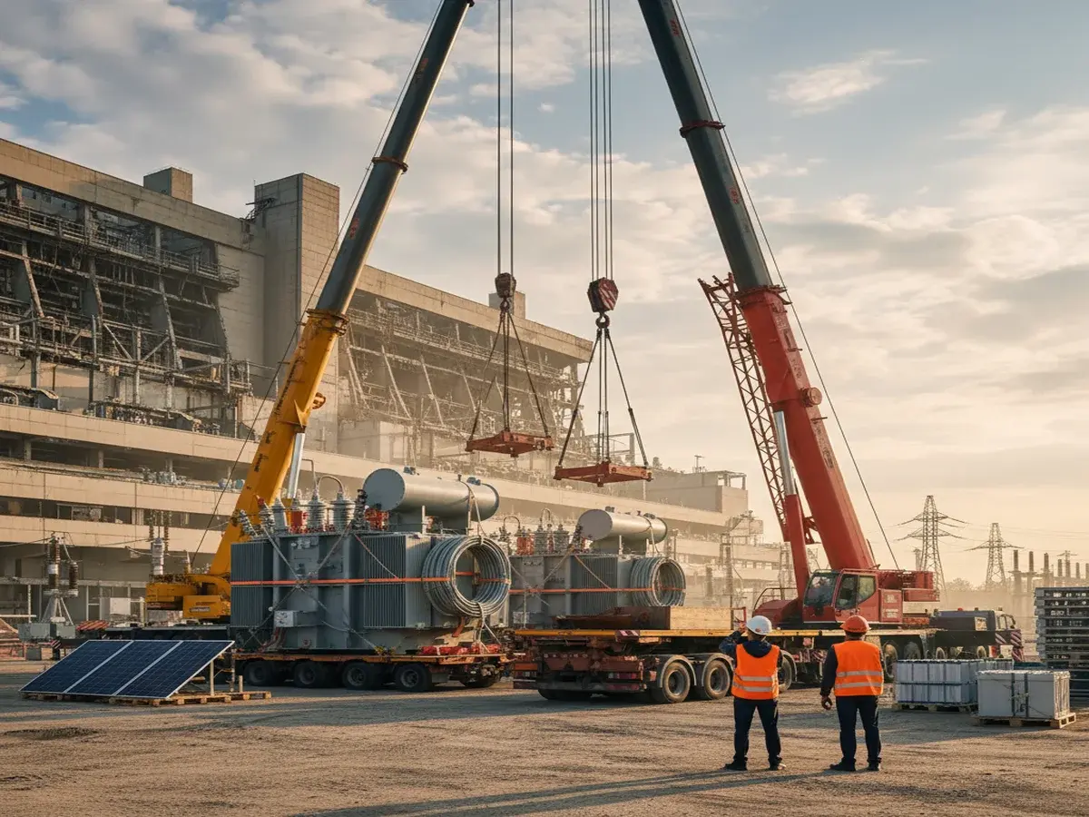 Україна отримала міжнародну допомогу у вигляді енергообладнання потужністю 1 гігават