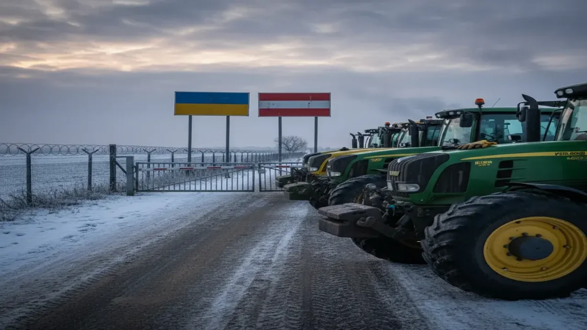Польські аграрії планують блокаду кордону з Україною 23 січня через проблеми у сільському господарстві