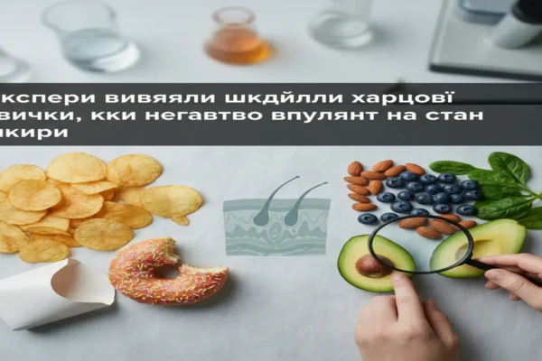 Експерти виявили шкідливі харчові звички, які негативно впливають на стан шкіри