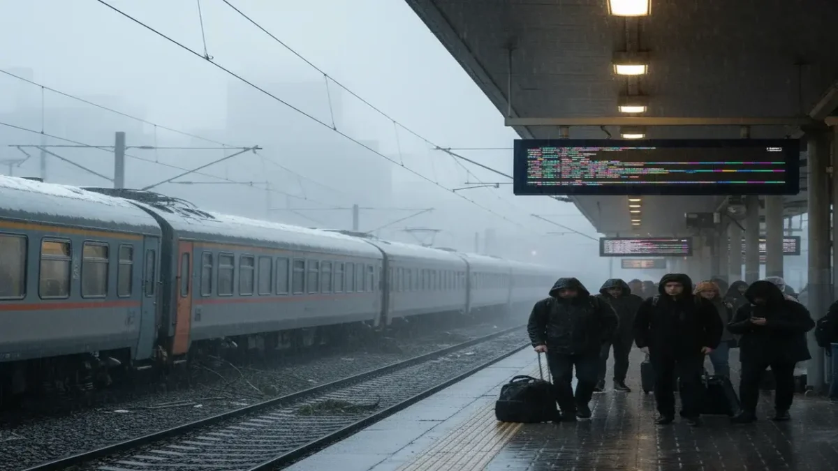 Аномальні погодні умови призводять до затримки потягів: детальний перелік ситуацій