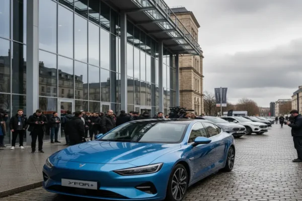 Xpeng з Китаю презентувала міжнародну версію седану P7+ на 2026 рік