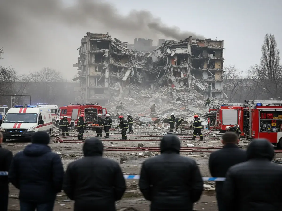 Балістичний удар Росії по Кривому Рогу призвів до численних поранень серед населення