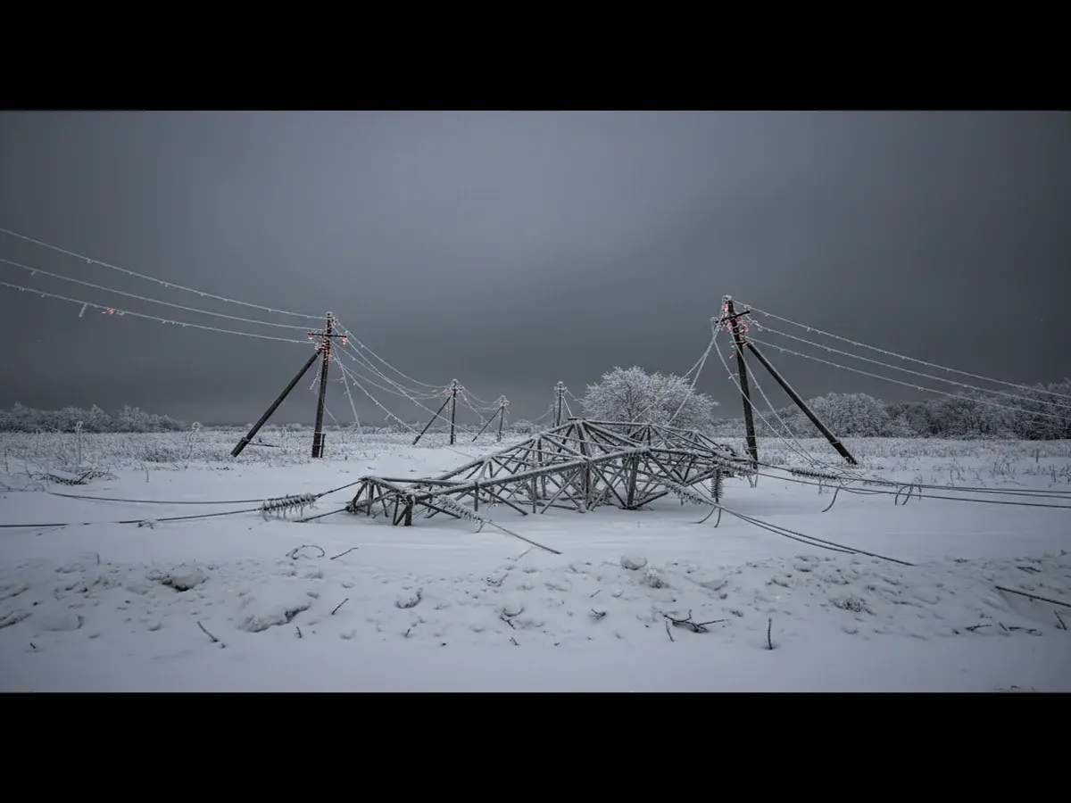 Негода в Одеській області 27 січня призвела до відключення електропостачання в регіоні