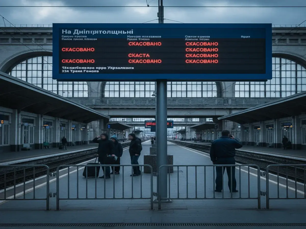 На Дніпропетровщині скасовано кілька поїздів: причина від Укрзалізниці стала відомою