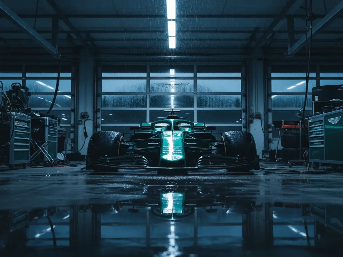 Астон Мартін відзначається невтішними показниками під час тестових заїздів
