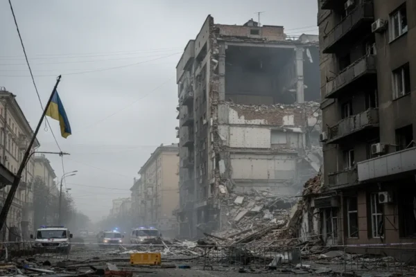 В Харкові 30 січня стався вибух, пов’язаний з використанням балістичної зброї