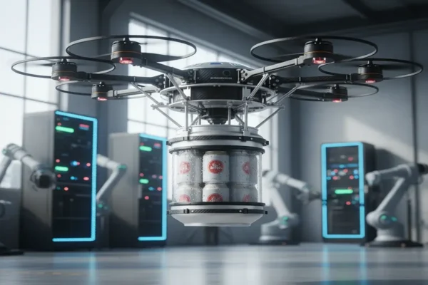 У Сполучених Штатах презентували інноваційний дрон для швидкої доставки холодного пива