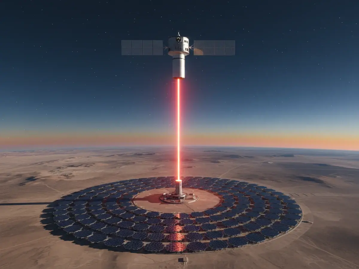 Американський стартап розробляє технологію доставки енергії за допомогою лазерів з орбіти Землі