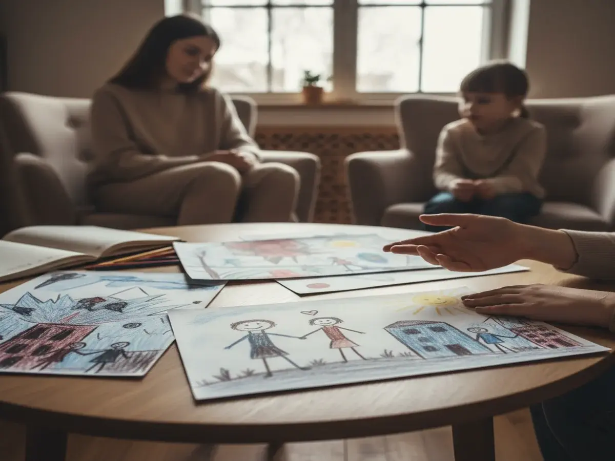 Психолог дає поради батькам, як реагувати на дитячі малюнки війни і зрозуміти емоції дітей