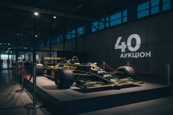 Легендарний болід 40-річної давності, яким керував Сенна, виставлять на аукціон