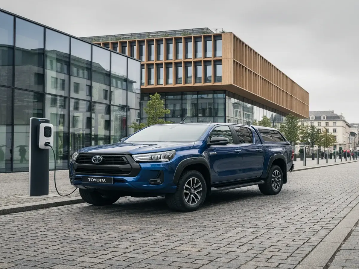 Toyota презентувала свій перший електричний пікап Hilux, розроблений спеціально для європейського ринку