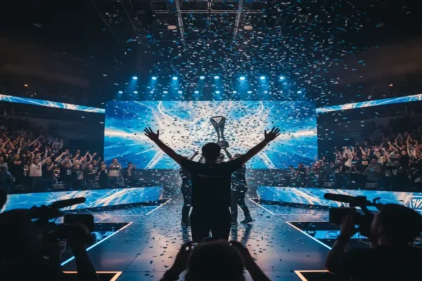 S1mple святкує перемогу в своєму першому турнірі з новою командою