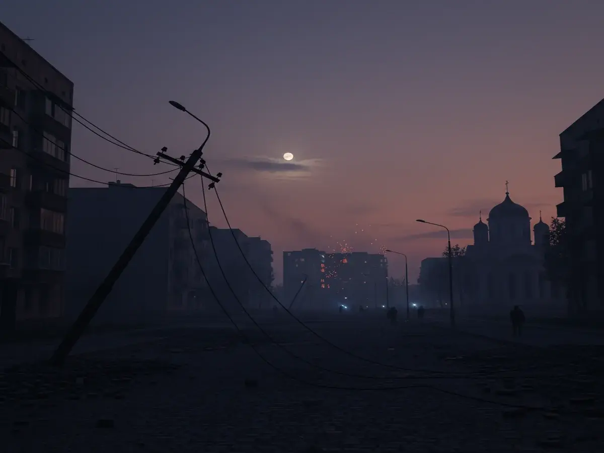 “Конотоп у темряві: наслідки недавньої атаки призведуть до ще більшого зменшення електропостачання”