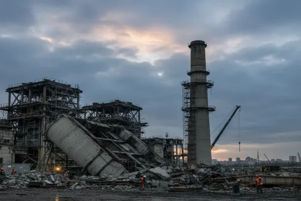Відновлення Дарницької ТЕЦ після пошкоджень триватиме два місяці – якщо обійдеться без нових атак