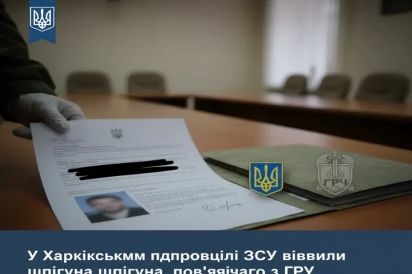 У Харківському підрозділі ЗСУ виявили шпигуна, пов’язаного з ГРУ