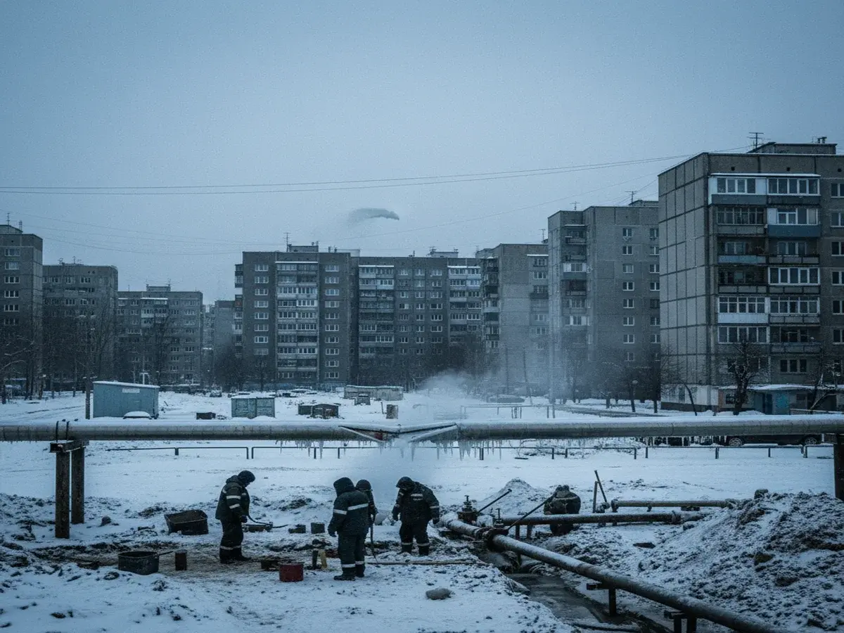 Зеленський повідомив, що в Києві залишаються без тепла понад 1400 житлових будинків