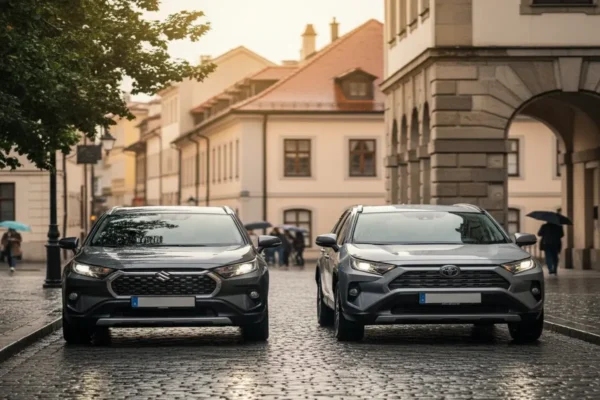 Європейська версія Suzuki Across виявилася ідентичною моделі Toyota RAV4