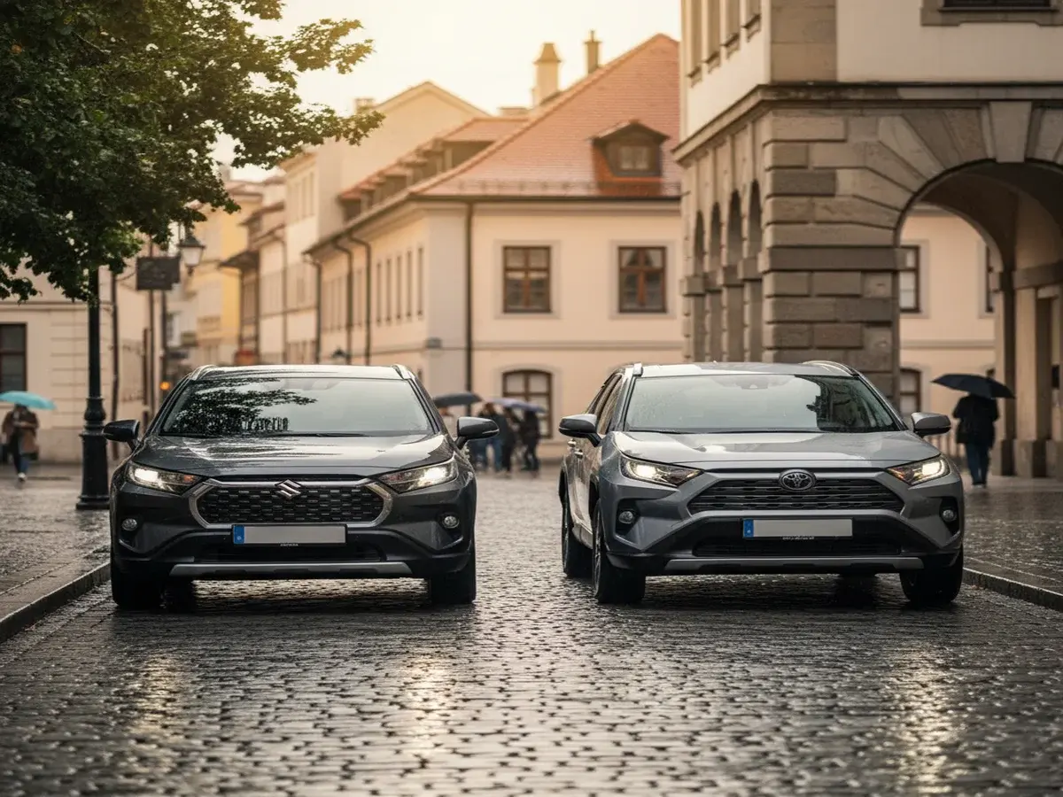 Європейська версія Suzuki Across виявилася ідентичною моделі Toyota RAV4