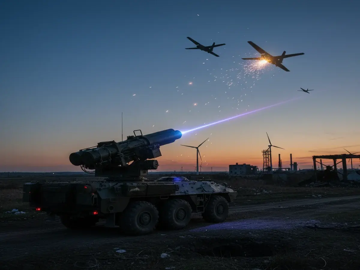 В Україні розроблено лазерну систему протиповітряної оборони для боротьби з безпілотниками Шахед