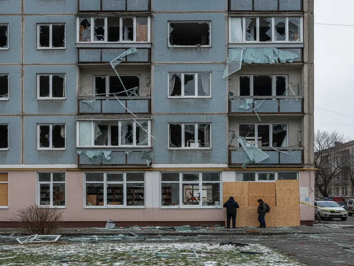 Одеські обстріли 15 лютого: пошкодження вікон у житлових будинках та навчальних закладах