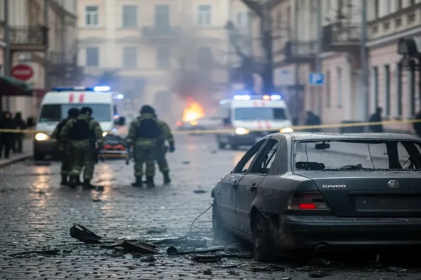 В Одесі стався вибух автомобіля, один з громадян отримав травми