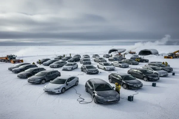 У Норвегії провели випробування 24 електромобілів в екстремально низьких температурах