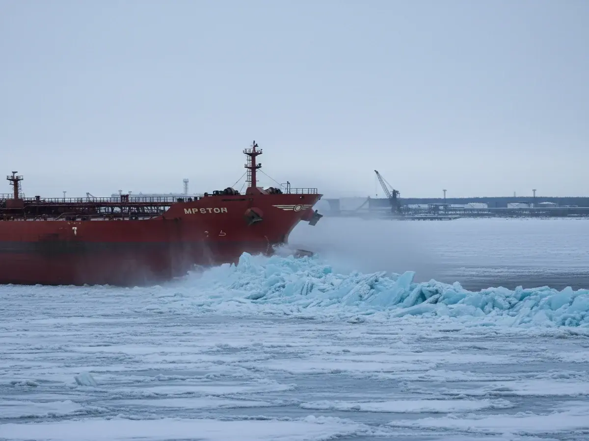 Експорт російської нафти через Балтійське море ускладнився через льодові умови