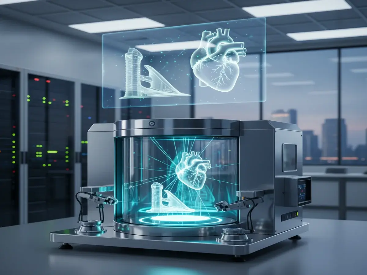 У Китаї розробили інноваційний голографічний 3D-принтер, що забезпечує швидке і ефективне друкування моделей