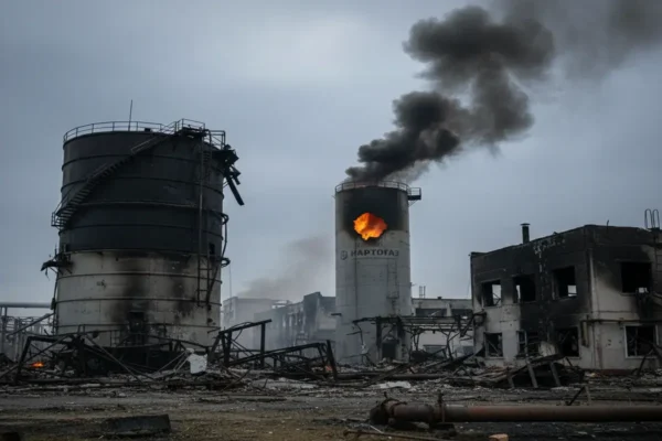 Російські війська здійснили удар по об’єктах Нафтогазу в Полтавській області