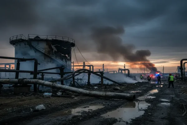 Полтавщина під обстрілом: ворожа атака 20 лютого вразила об’єкт Нафтогазу