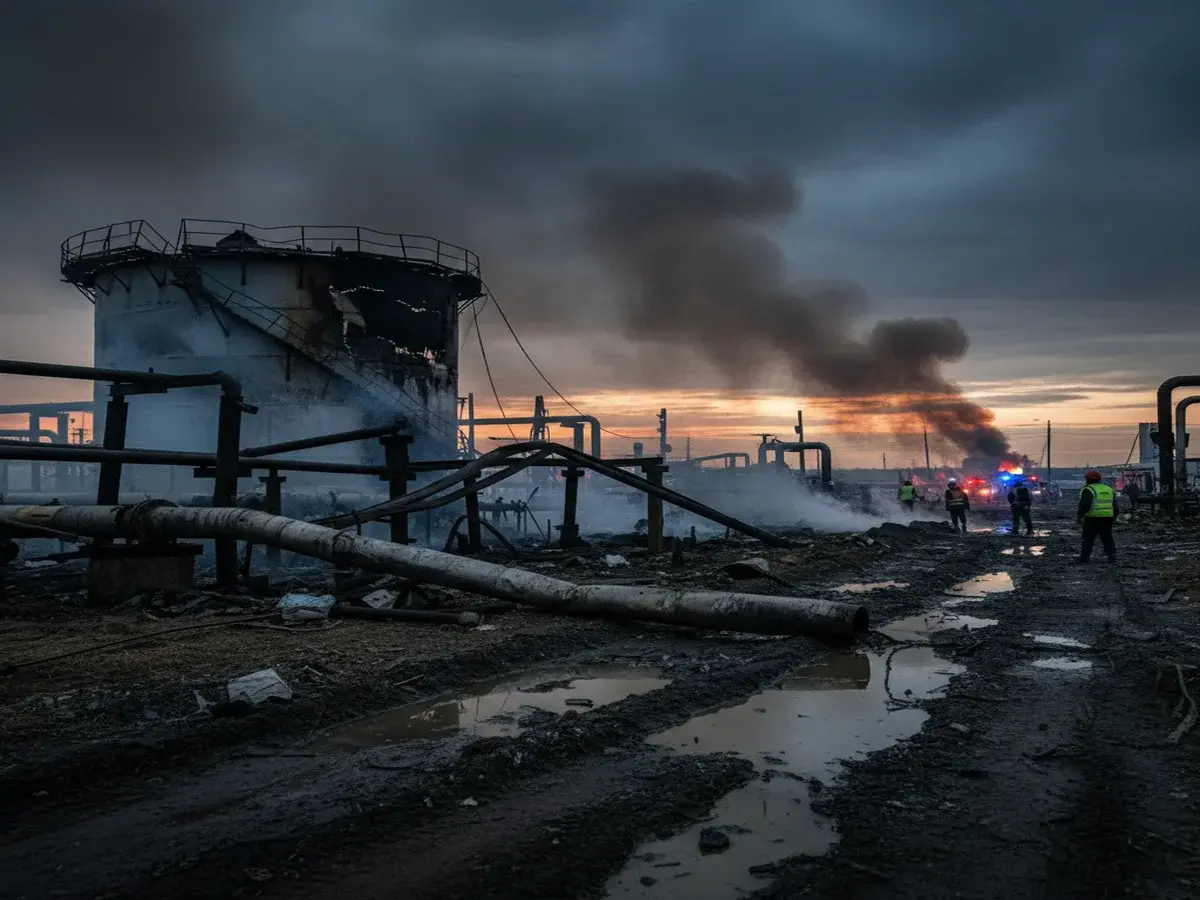 Полтавщина під обстрілом: ворожа атака 20 лютого вразила об’єкт Нафтогазу