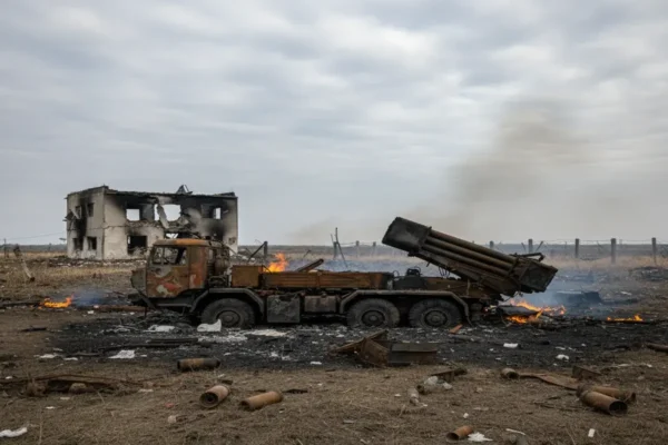 На території Запорізької області знищено російську установку “Смерч”