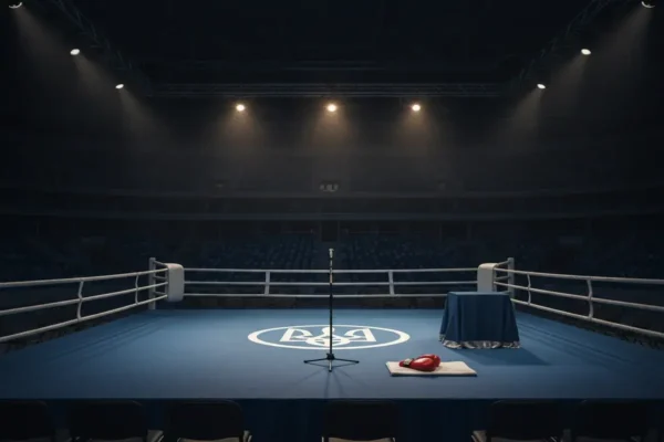 Усик виступає в ролі промоутера та оголошує про професійний дебют Хижняка