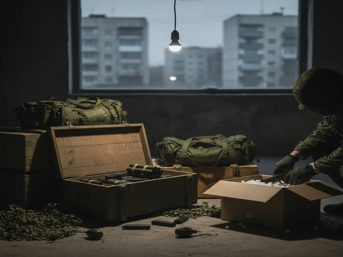 Сапер з передової незаконно пересилав зброю та вибухові речовини до Харкова