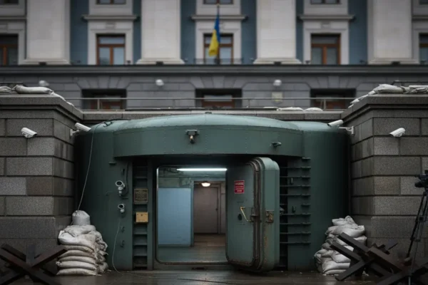 Зеленський вперше відкрив двері до бункера на вулиці Банковій