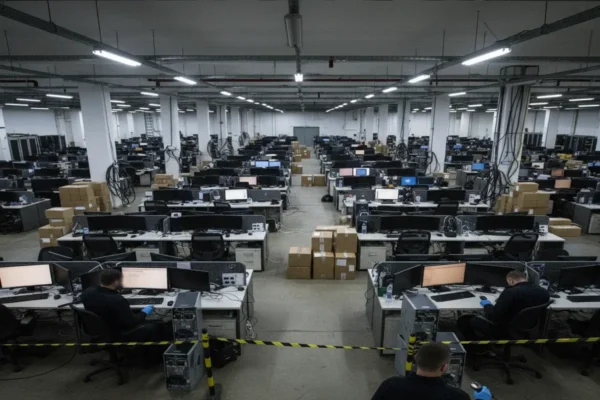 У Дніпропетровській області виявлено кол-центри, що містять більше 1500 робочих місць