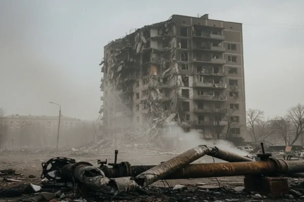 Обстріл Харкова 26 лютого: удари росіян призвели до пошкодження газопроводу та руйнування житлового будинку