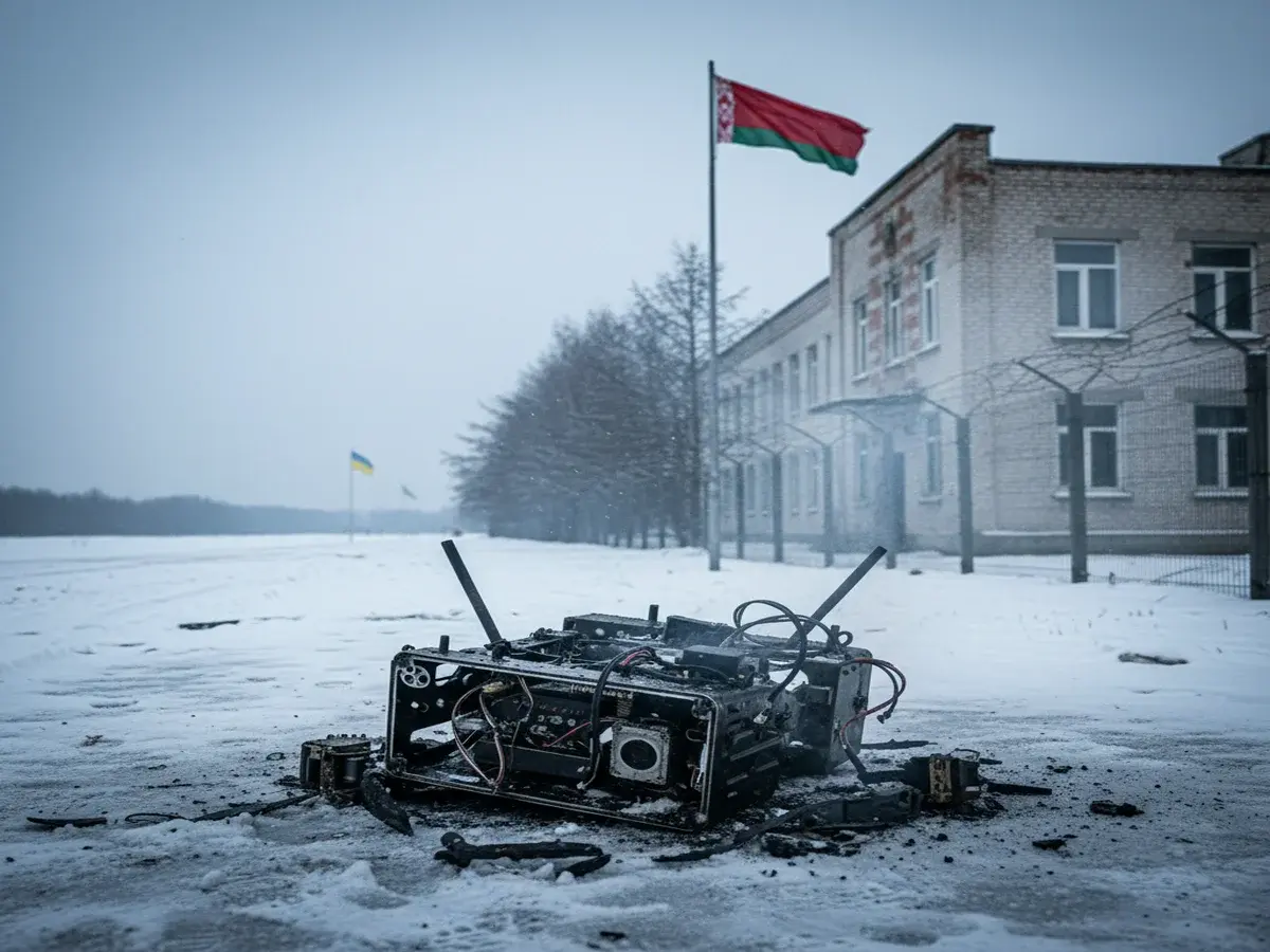 Українські сили ліквідували систему наведення дронів “шахед” з території Білорусі