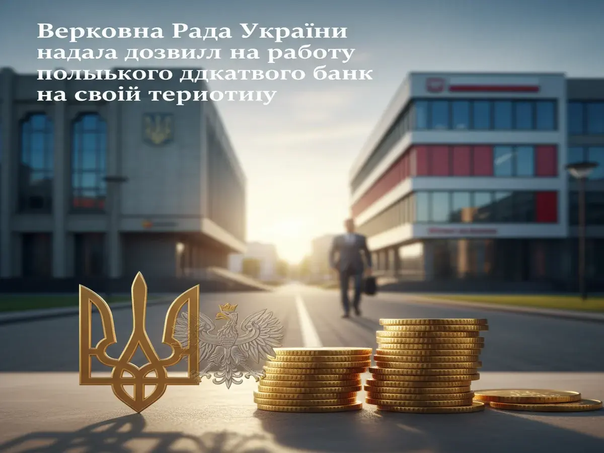 Верховна Рада України надала дозвіл на роботу польського державного банку на своїй території