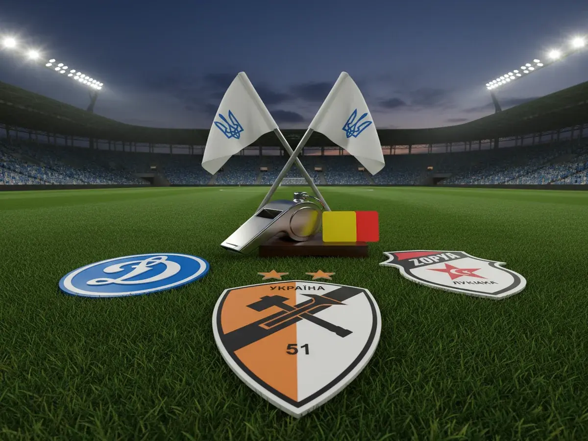 Оголошено імена арбітрів, які судитимуть ключові матчі 1/4 фіналу Кубка України