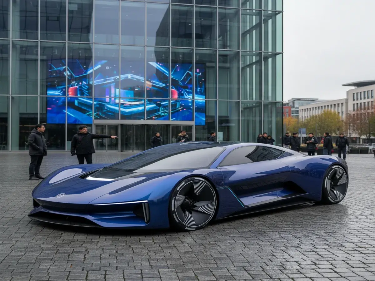Xiaomi презентувала новітній електричний концепт-гіперкар Vision, що вражає інноваційним дизайном та технологіями