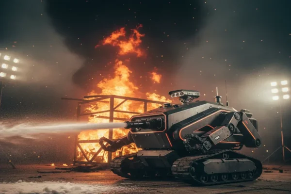 Hyundai розробила інноваційного робота-пожежника, здатного діяти при температурі до 760°C