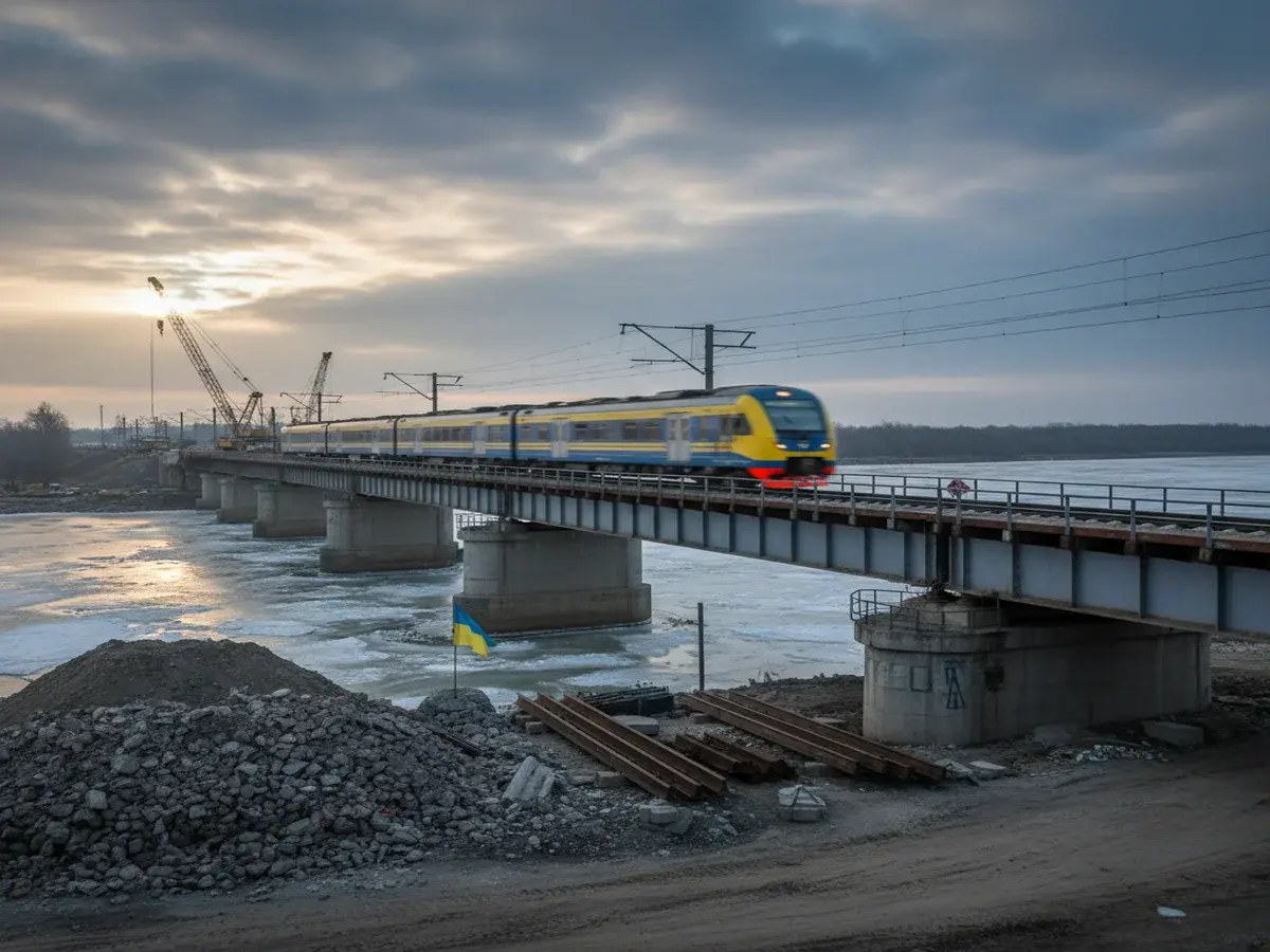 У відповідь на агресію Росії: Укрзалізниця успішно відновила основні пошкоджені ділянки інфраструктури