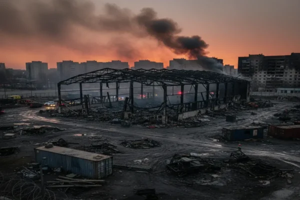 В районі Донецька знищено склад “шахедів”, викликавши нову хвилю напруженості в регіоні