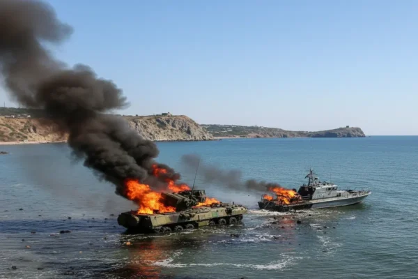 Збройні сили України вразили російський Панцир та катер у Кримському регіоні