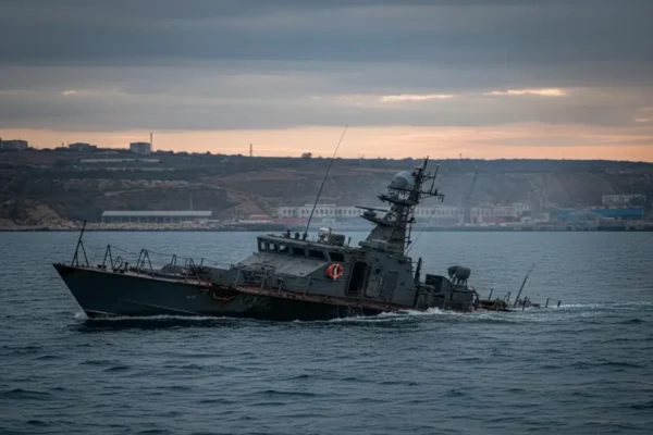 Збройні сили України завдали удару по російському катеру БК-16 в Криму